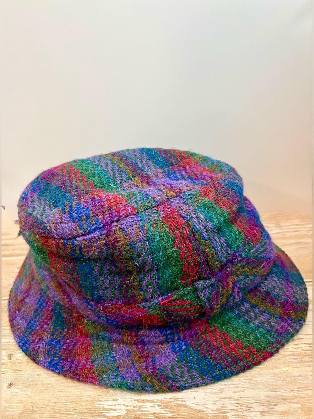 Vintage Millars Connemara Irish Tweed Wool Bucket Hat XL